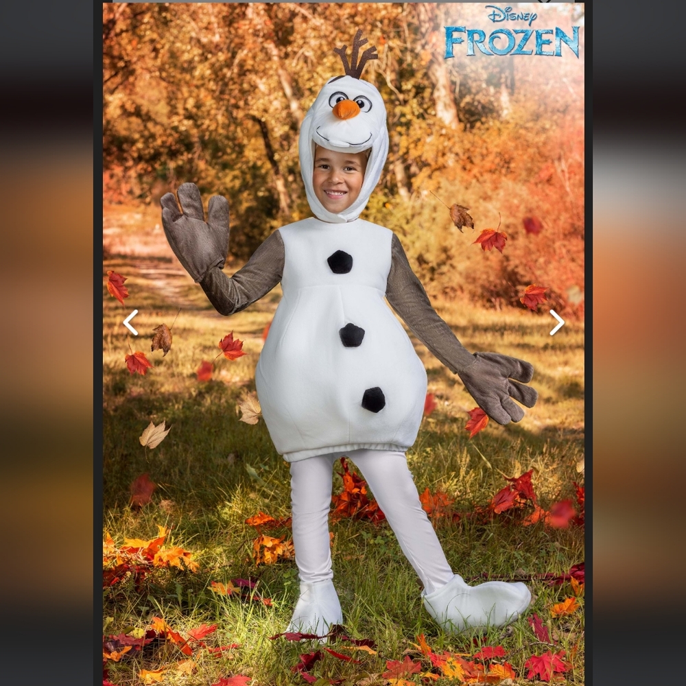 Olaf toddler costume. One piece Olaf Toddler costume. Halloween Costume 4T